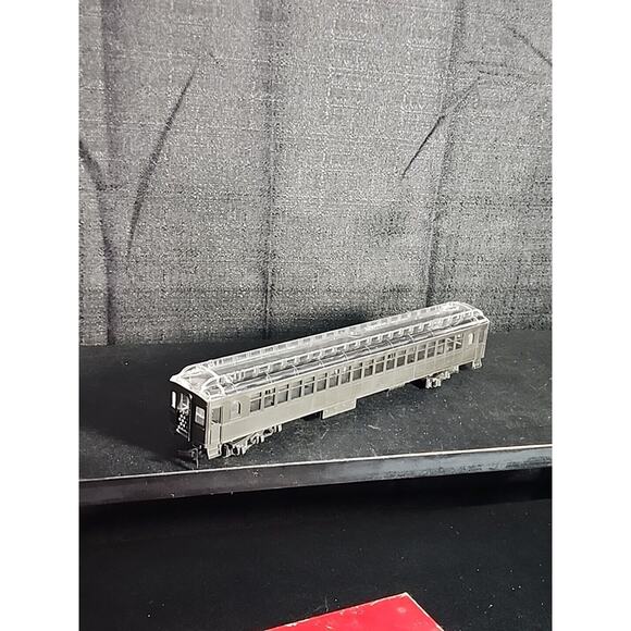 RIVAROSSI 2877 CLEAR ROOF PASSENGER CAR Vintage Model Train Kit HO Scale NEW - Picture 4 of 6